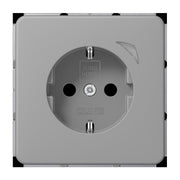 Jung - Steckdose SCHUKO Steckdose 16 A 250V BT CD 1521 SE GR m. Berührungsschutz