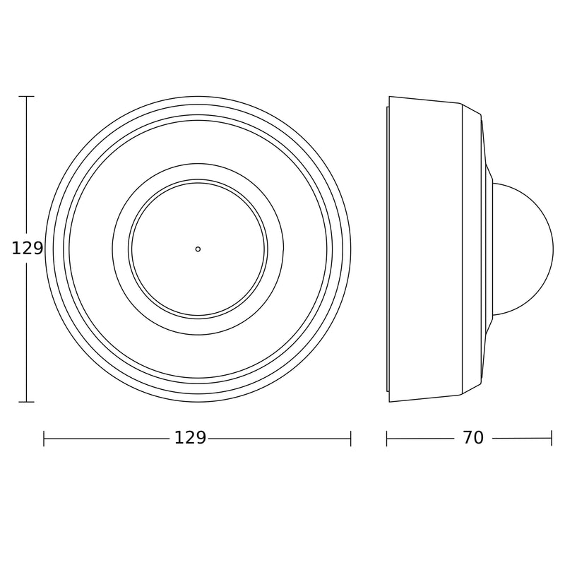 Steinel - Bussystem-Bewegungsmelder IR-Präsenzmelder PD IR 4360-24#085841 AP − 1 Stück