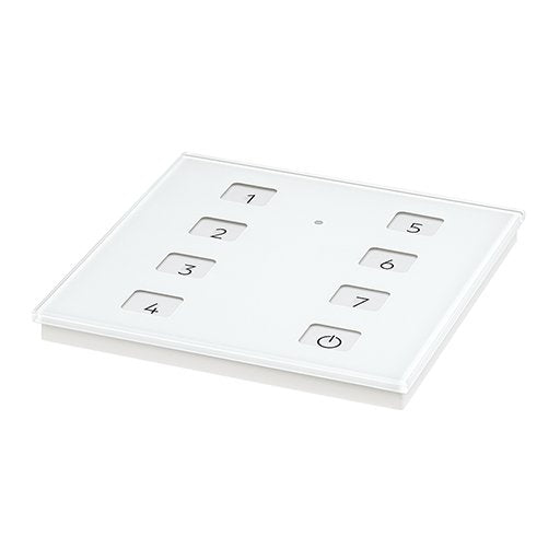 Zumtobel - Steuergerät für Leuchten Touchpanel mit 8 Tasten Touchpanel 8P DA2 WH weiß