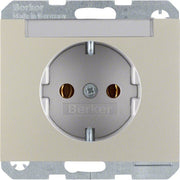 Berker - Steckdose SCHUKO-Steckdose eds 47397004 m.Beschriftungsfeld