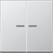 Jung - Abdeckung/Bedienelement für Installationsschalterprogramme Wippe A 102 KO5 AL f.Serientaster KO