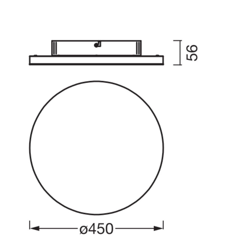 Ledvance - Decken-/Wandleuchte LED-Panel Plano #4099854291128 830