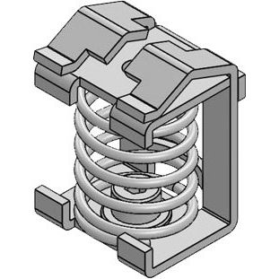 Icotek - Schirmanschlussklemme Schirmklemme SK 4-13,5 (Krones) − 10 Stück