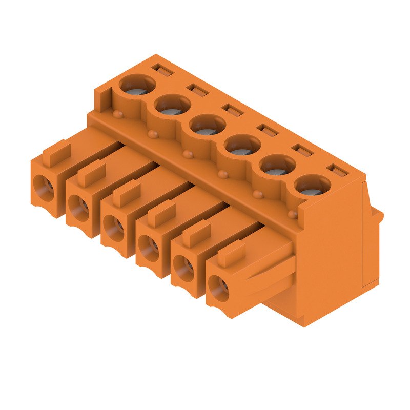 Weidmüller - Kabelsteckverbinder für Leiterplattensteckverbinder Verbinder 3.81mm BCZ 3.81/#1940770000 − 50 Stück