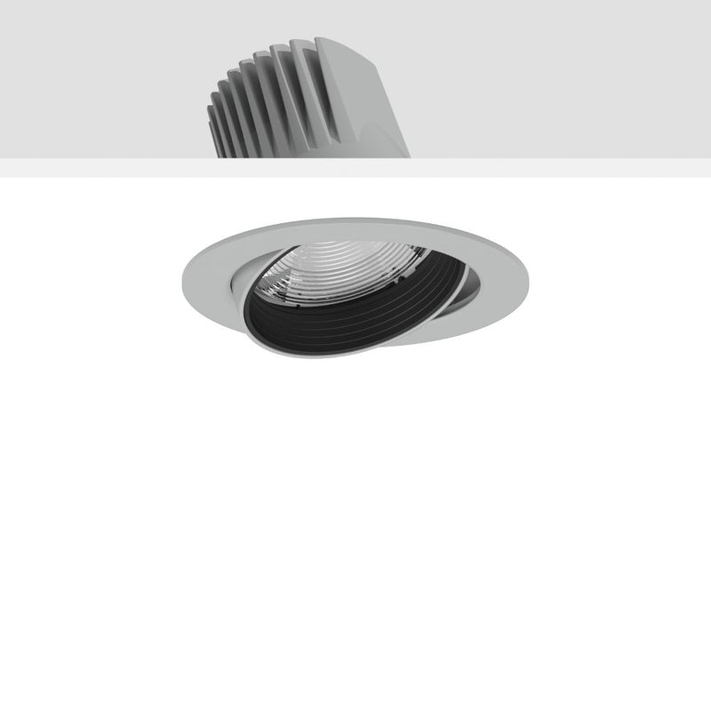 RZB - Downlight/Strahler/Flutlicht LED-Einbaustrahler 911648.004.1.76 940, DALI, silber
