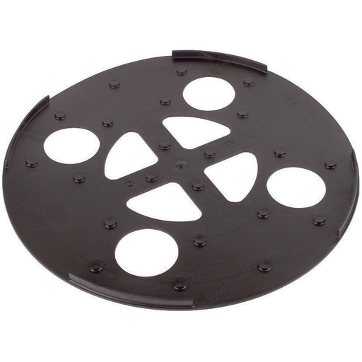 DEHN - Sockel für Fangeinrichtung Blitzschutz Unterlegplatte Kunststoff ULP KS D370 SW D370mm sw
