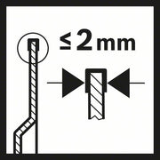 Bosch - Blatt für Oszillierer Segmentsägeb.Starloc 2609256972 ACZ 85 RD4, 85mm