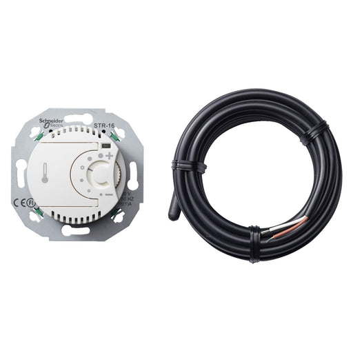 Elso - Raumthermostat Temperaturregler,elektr. WDE011623 weiß,mit Fernfühler