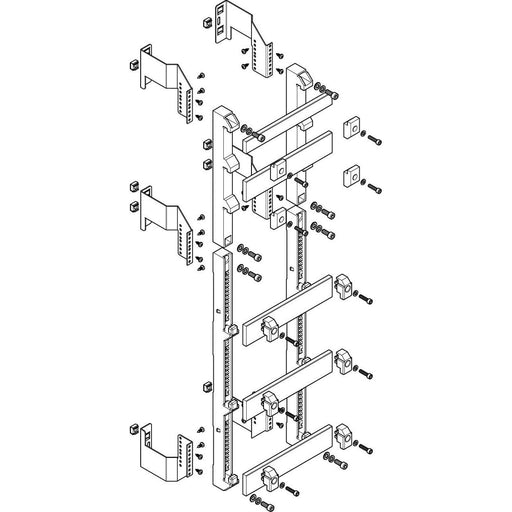 ABN - Verteilerfeld für Installationsverteiler Sammelschienen-Modul MFSC18985 flach 1FB/8RE