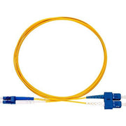 Rutenbeck - Patchkabel LWL Patchkabel LC-D/SC-D OS2 ge 5m OS2 gelb, 5m