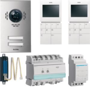 Elcom - Türsprech-Set Videoset 2Tln.Color VSA-2 EM m. BVF-510