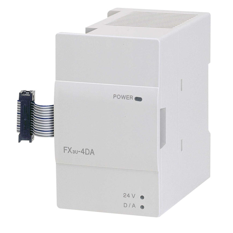 Mitsubishi Electric - SPS-Analoges Ein-/Ausgangs-Modul Analogausgangsmodul FX3U-4DA 16Bit,4 Ausgänge
