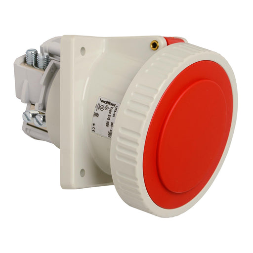 Walther Werke - CEE-Anbausteckdose (IEC 60309) Anbaudose schräg 125A 579309 3P 400V 9h IP67