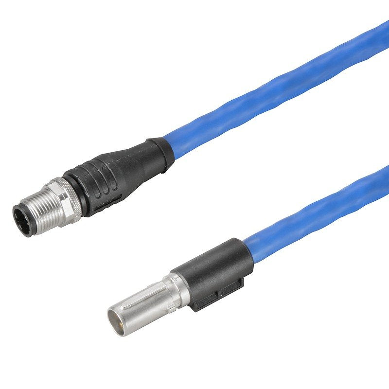 Weidmüller - Patchkabel Kupfer Industrie Datenleitung HDCXX5E02MMSM12D0500 100 MBit/s