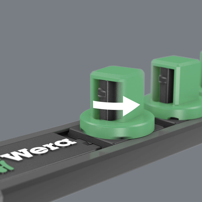 Wera - Steckschlüsselset Nuss-Magnetleiste 05005410001 A Deep 1