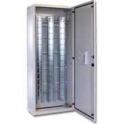 CobiNet - Verteiler für Fernmeldetechnik Standverteilerschrank 102075 SVP1800 RAL7035