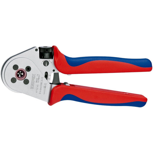 Knipex - Presswerkzeug Kabelschuhe/Verbinder, Aderendhülsen, Schirmanschluss Vierdornpresszange 97 52 65 A 250mm