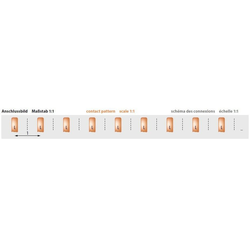 Pollmann - Phasenschiene S-1L-210/10 iso 1-phasig − 50 Stück