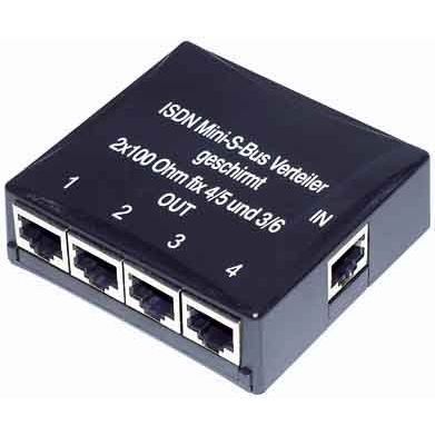 E+P Elektrik - ISDN-Verteiler T 314 4-fach