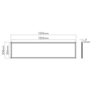 Nobile - Pendelleuchte LED-Panel Flat R2 uplight 1560731140 UGR19 nw dim 1-10V