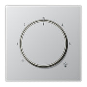 Jung - Abdeckung/Bedienelement für Installationsschalterprogramme Abdeckung AL 1749 für Raumtemp.Regler − 1 Stück
