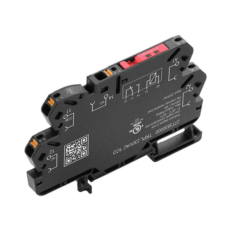 Weidmüller - Schaltrelais Koppelrelais TRPL 230VAC 1CO − 10 Stück