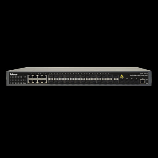 Televes - Netzwerk Switch Ethernet Switch L3 SWI8L3 8xGbE+24xSFP+6xSFP