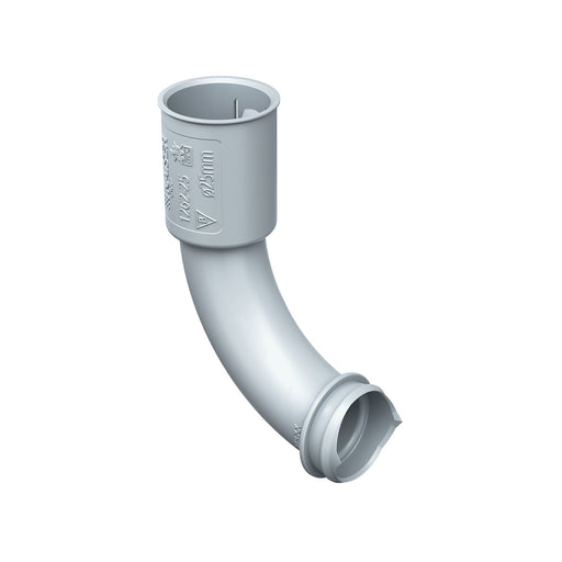 Kaiser - Zubehör/Ersatzteile für Dose/Gehäuse für Montage in der Wand/Decke Betonbau, B2 Rohrkupplung 1262-25 90Grd für 25mm-Rohre