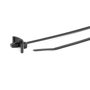 HellermannTyton - Kabelbinder Befestigungsbinder T18RSF-PA66UV-BK − 100 Stück