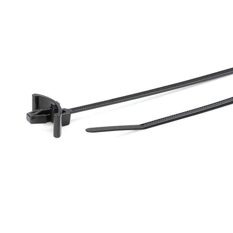 HellermannTyton - Kabelbinder Befestigungsbinder T18RSF-PA66UV-BK − 100 Stück
