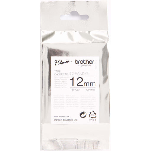 Brother - Schriftband Reinigungskassette TZe-CL3 12mm, für P-touch