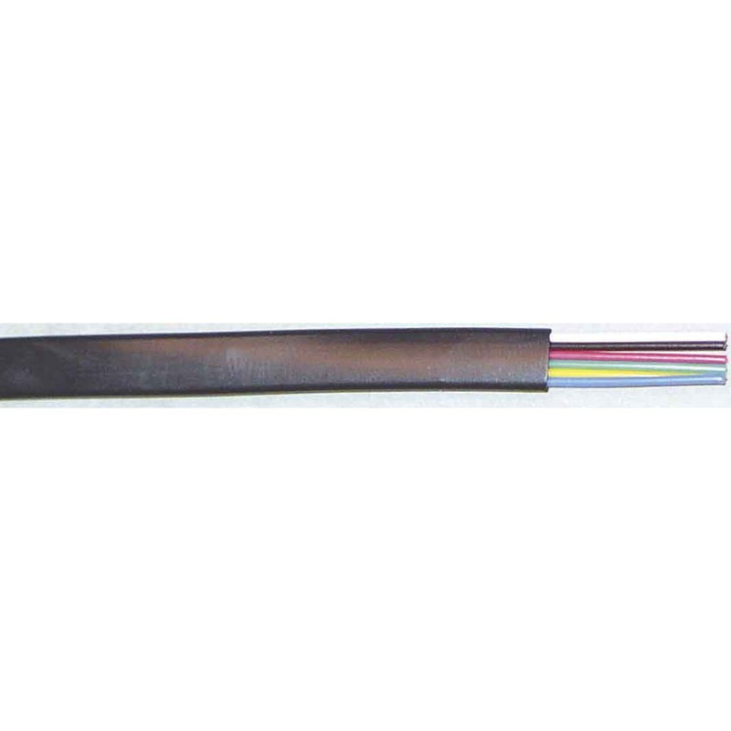 E+P Elektrik - Konfektionierte Fernmeldeleitung Telefon-Flachkabel TK 60 6adrig − 50 Meter