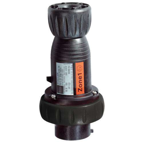 Stahl - Explosionsgeschützter CEE-Stecker/-Kupplung (IEC 60309) Stecker 16 A schwarz 7h 8570/12-507-S#272882