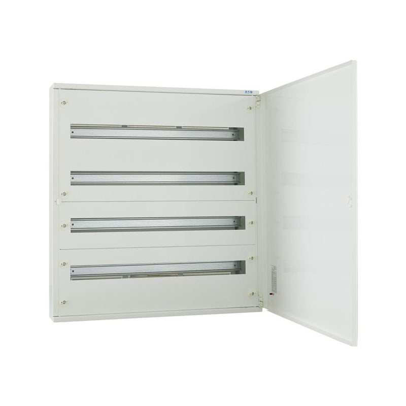 Eaton - Installationskleinverteiler Oberputz Flachverteiler BF-O-4/96-C komplett 4 Rei. Weiß