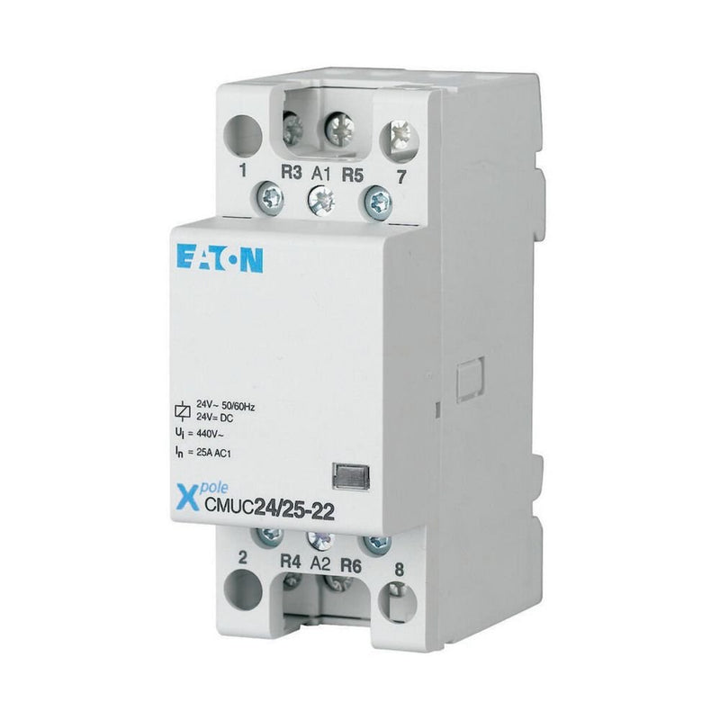 Eaton - Installationsschütz für Reiheneinbau Installationsschütz CMUC24/25-31 24VAC/DC, 3S+1Ö, 25A