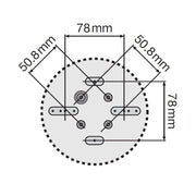 Ledvance - Decken-/Wandleuchte LED-Wand-u.Deckenleuchte BLKHRDELSN250P_MS_BK 840, Sensor, sw
