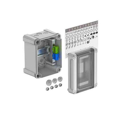 OBO Bettermann - Installationskleinverteiler Kleinverteiler SDB 03 PS für max. 3 TE
