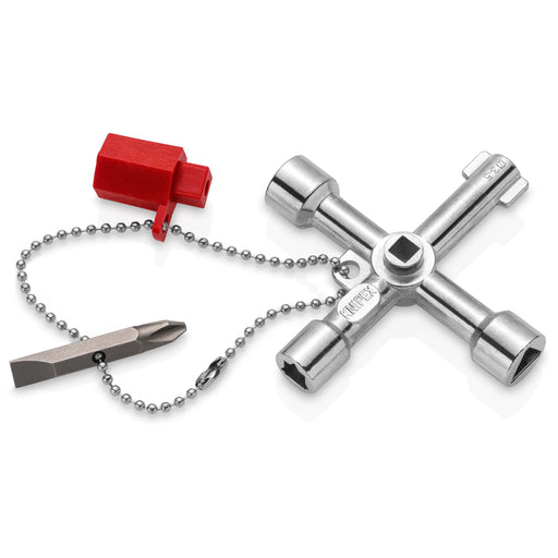Knipex - Schlüssel für Gehäuse/Schränke Schaltschrank-Schlüssel 00 11 03 76mm