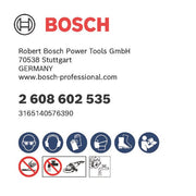 Bosch - Trenn-/Schleifscheibe Diamanttrennscheibe 2608602535 Standard for Ceramic