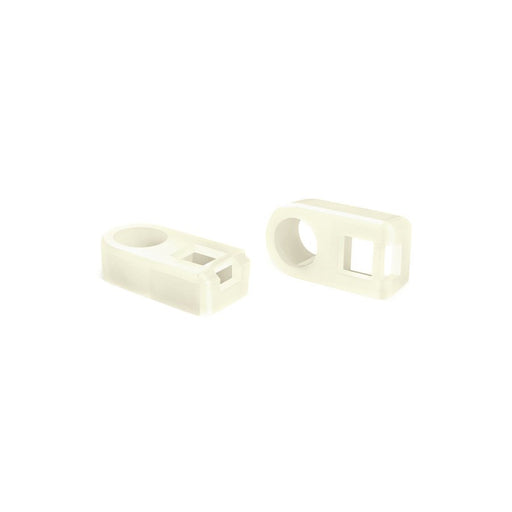 HellermannTyton - Befestigungssockel und -element für Kabelbinder Befestigungssockel FH50-N66-NA-D1 − 500 Stück