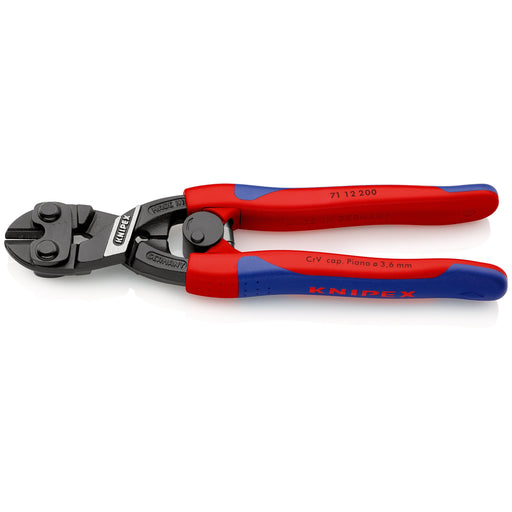 Knipex - Bolzenschneider CoBolt-Bolzenschneider 71 12 200 SB mit Hüllen, 200mm