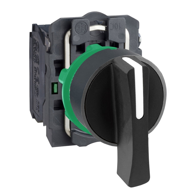 Schneider Electric - Wahlschalter, Komplettgerät Wahlschalter XB5AJ33 3-Stell.,2S