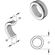 HKL - Erweiterungs-/Reduzierring Reduzierring 44M2016