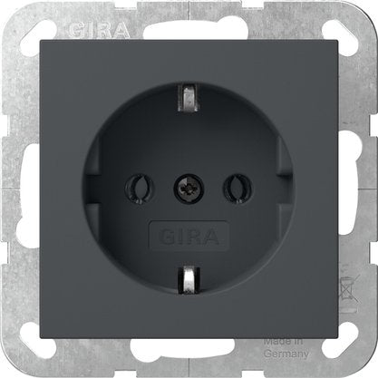 Gira - Steckdose o.Kr. 446628 Anthrazit