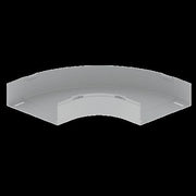 Unex - Bogen für Kabelrinne Flachbogen 90Grad 66330 lgr 100x300mm − 2 Stück