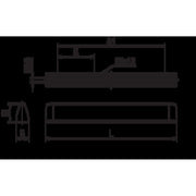 Ridi-Leuchten - Decken-/Wandleuchte LED-Spiegelleuchte SPN #0450001//676 R1X055/15ND-SET