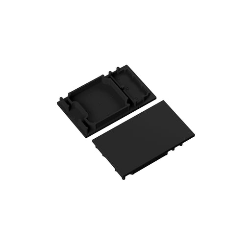 Feilo Sylvania - Mechanisches Zubehör/Ersatzteile für Leuchten Endkappen (VE2) End caps H #0022674 schwarz