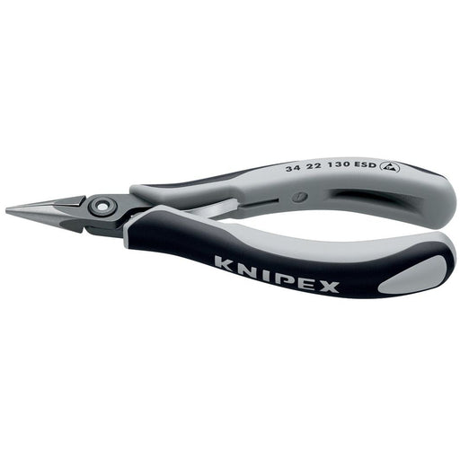 Knipex - Spezialwerkzeug für Kommunikationstechnik Präzisons-Greifzange 34 22 130 ESD ESD,135mm