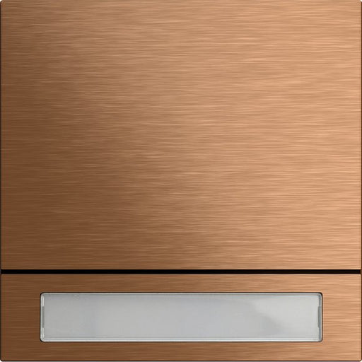 Gira - Funktionsmodul für Türkommunikation Ruftastenmodul 1f 5531921 Bronze