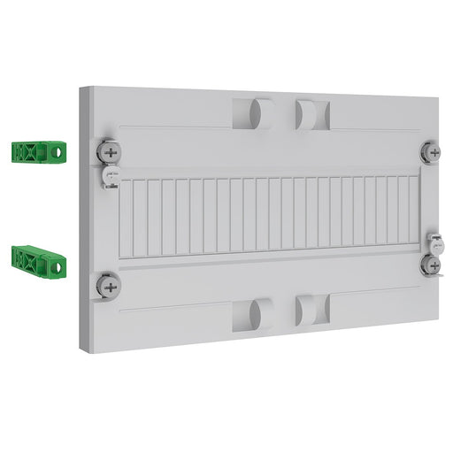 ABN - Verteilerfeld für Installationsverteiler Leermodul tief FB1 BH1 mit ABNPB101L0230 perforierter